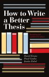How To Write A Better Thesis